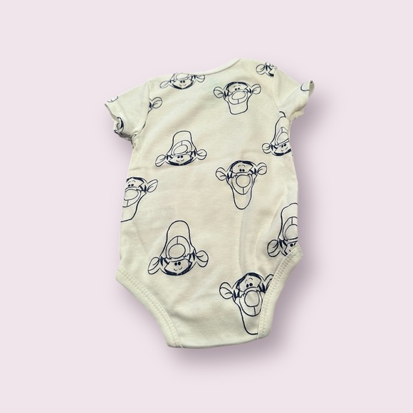 Disney Baby Mickey Mouse And Tigger Bodysuit Set - Cream and Blue 3/6 Mon - Picture 11 of 13